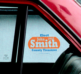 Election Car Advertisement